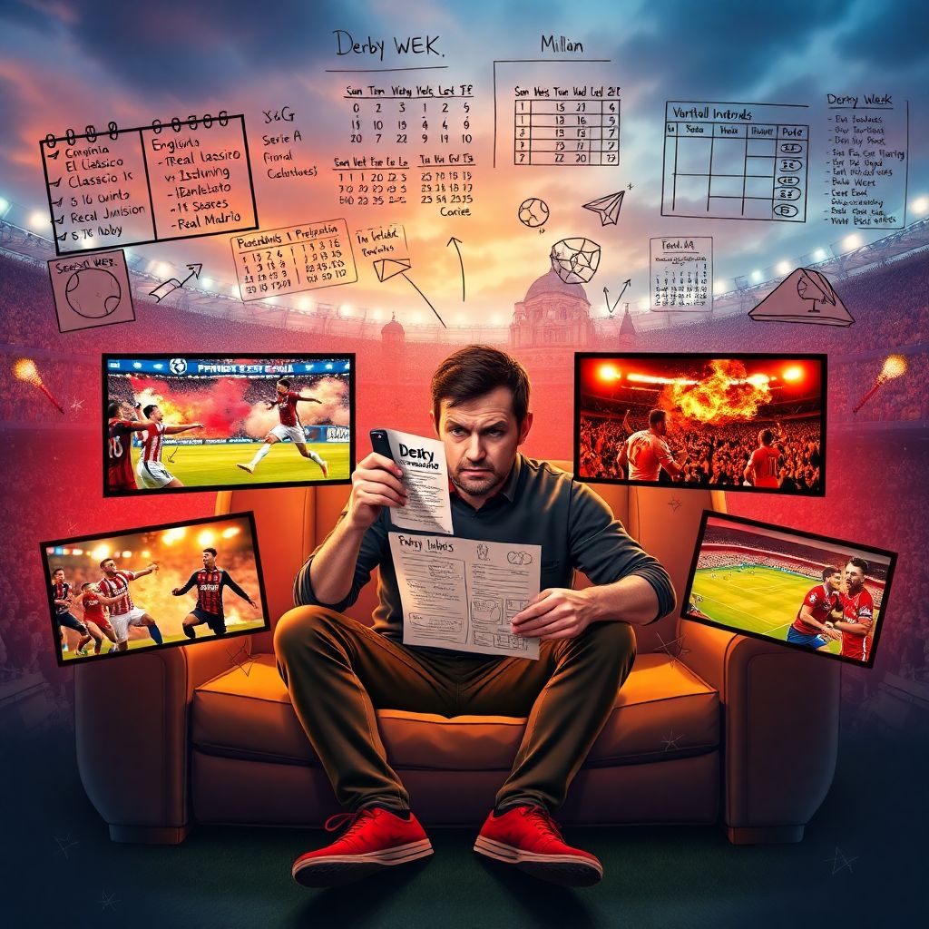 Дерби недели: обзоры самых ярких футбольных матчей в истории