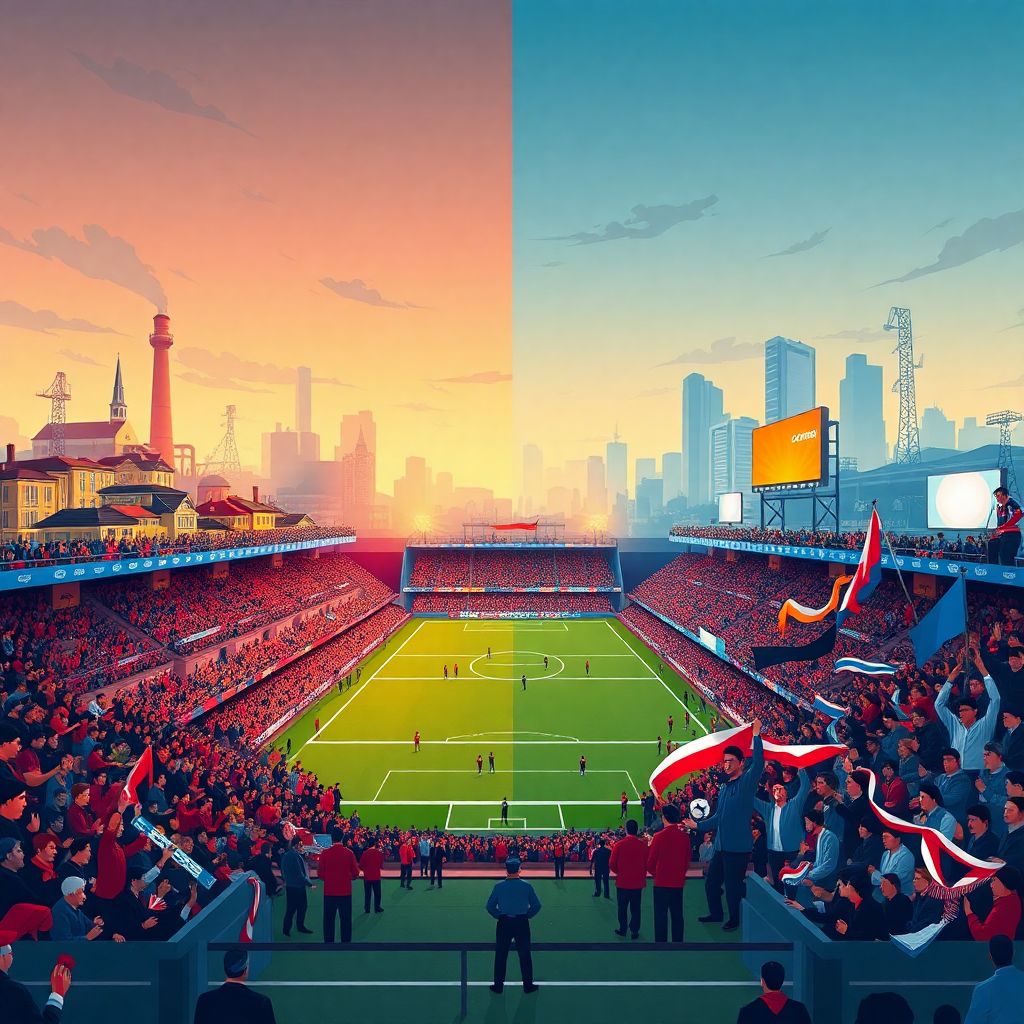 История статусов клубов и появление дерби-партнёров в футболе