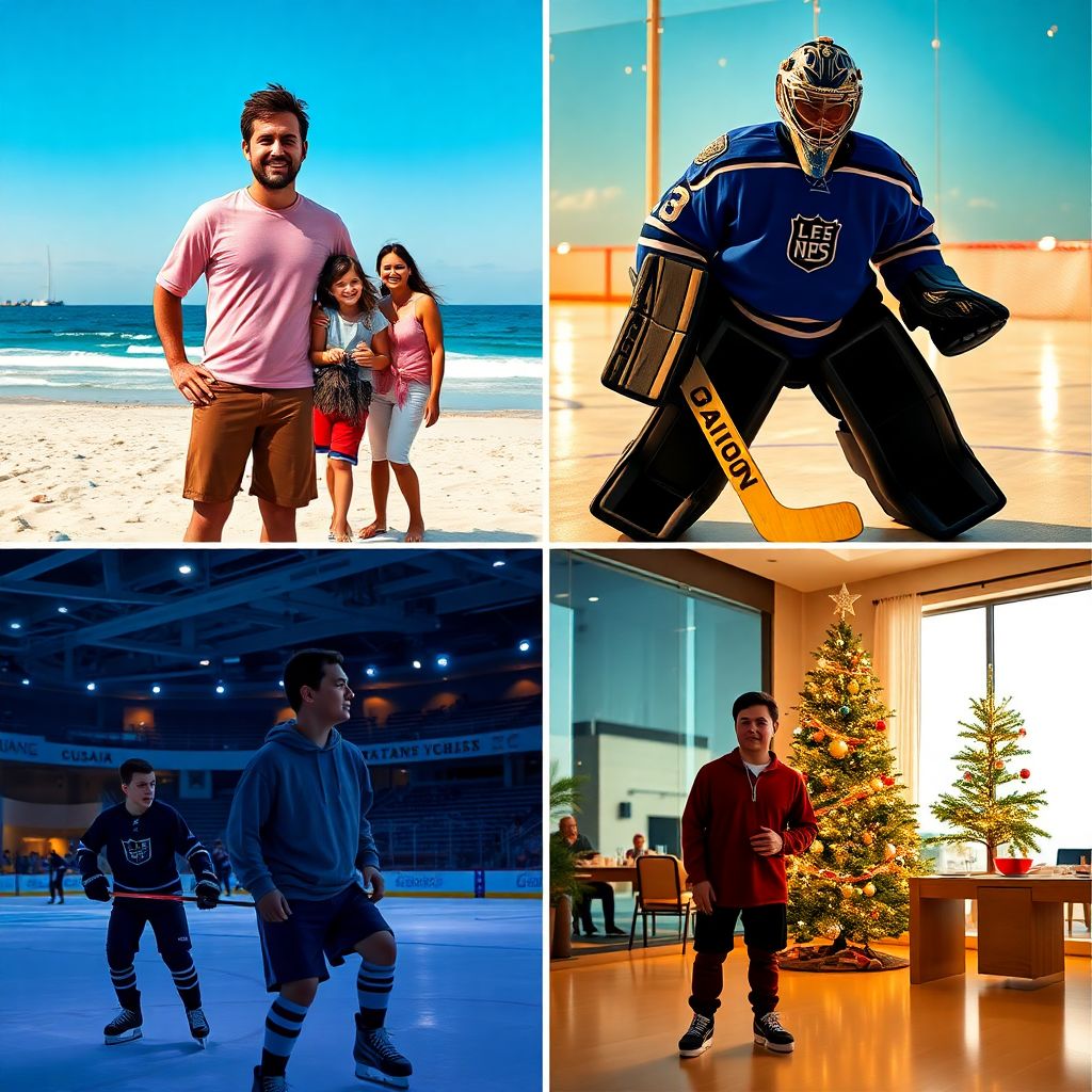 Овечкин сменил лёд на океан: как русские звезды НХЛ провели рождественскую паузу