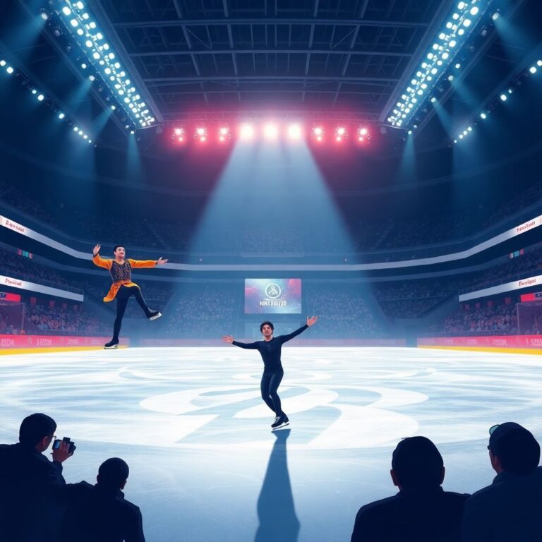 Фигурное катание: мужская короткая на Чемпионате четырех континентов в Пекине