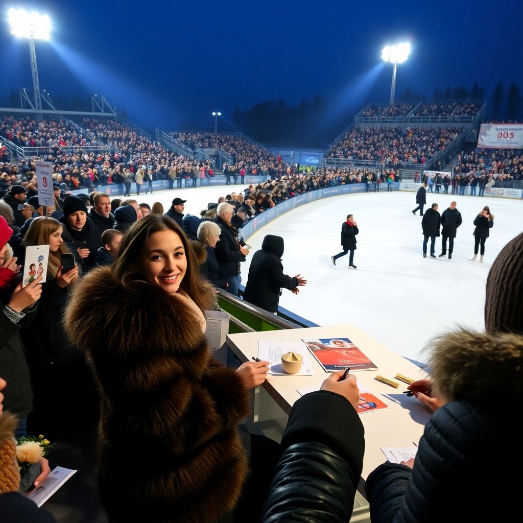 Фигурное катание в Лужниках: День московского спорта и автографы звезд