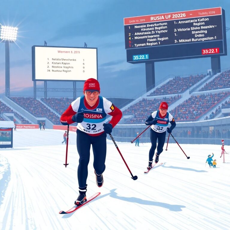 Биатлон: чемпионат России-2026 в Ижевске, триумф Бажина и Шевченко в сингл-миксте