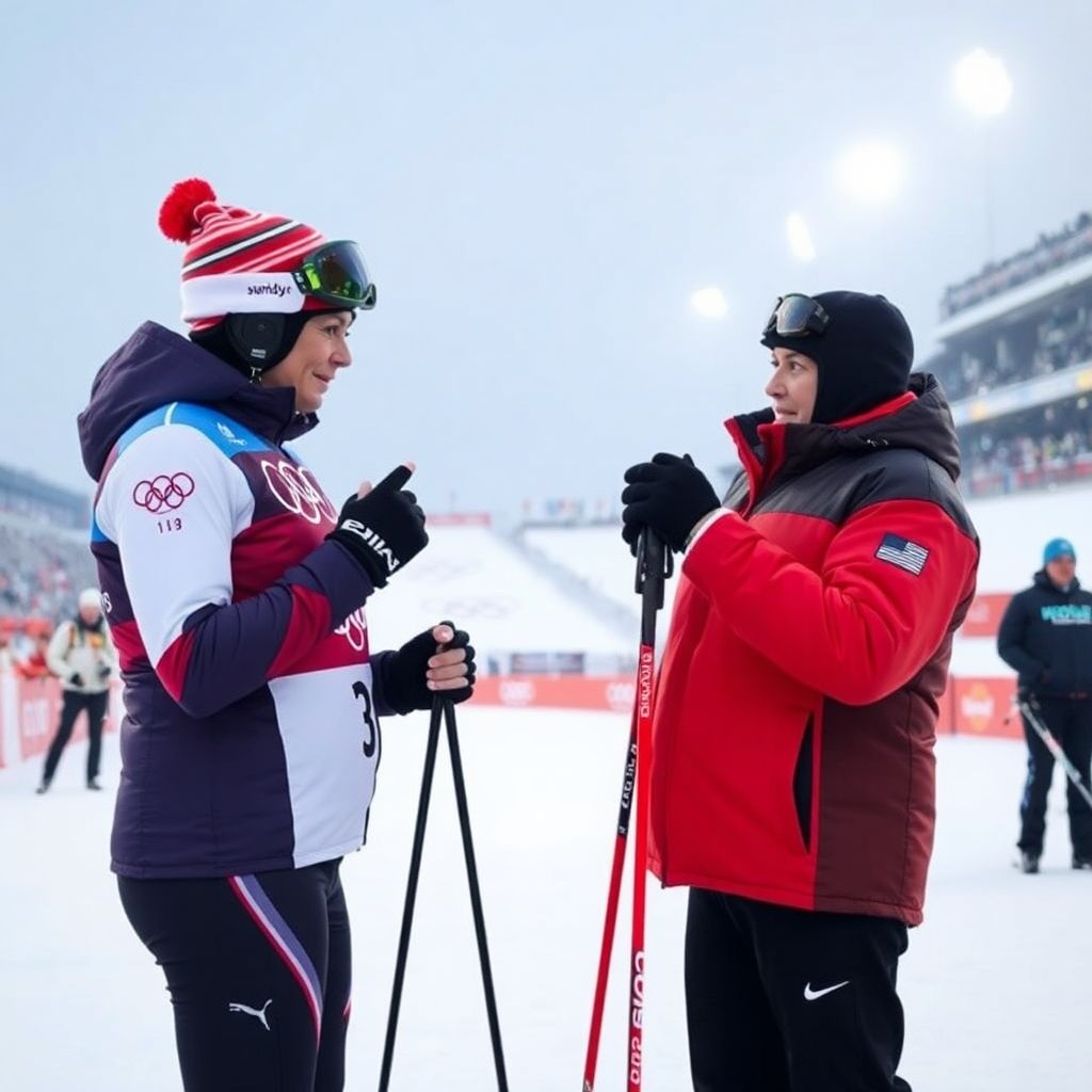 Скандал в женском лыжном марафоне Олимпиады: дисквалификация Дарьи Непряевой