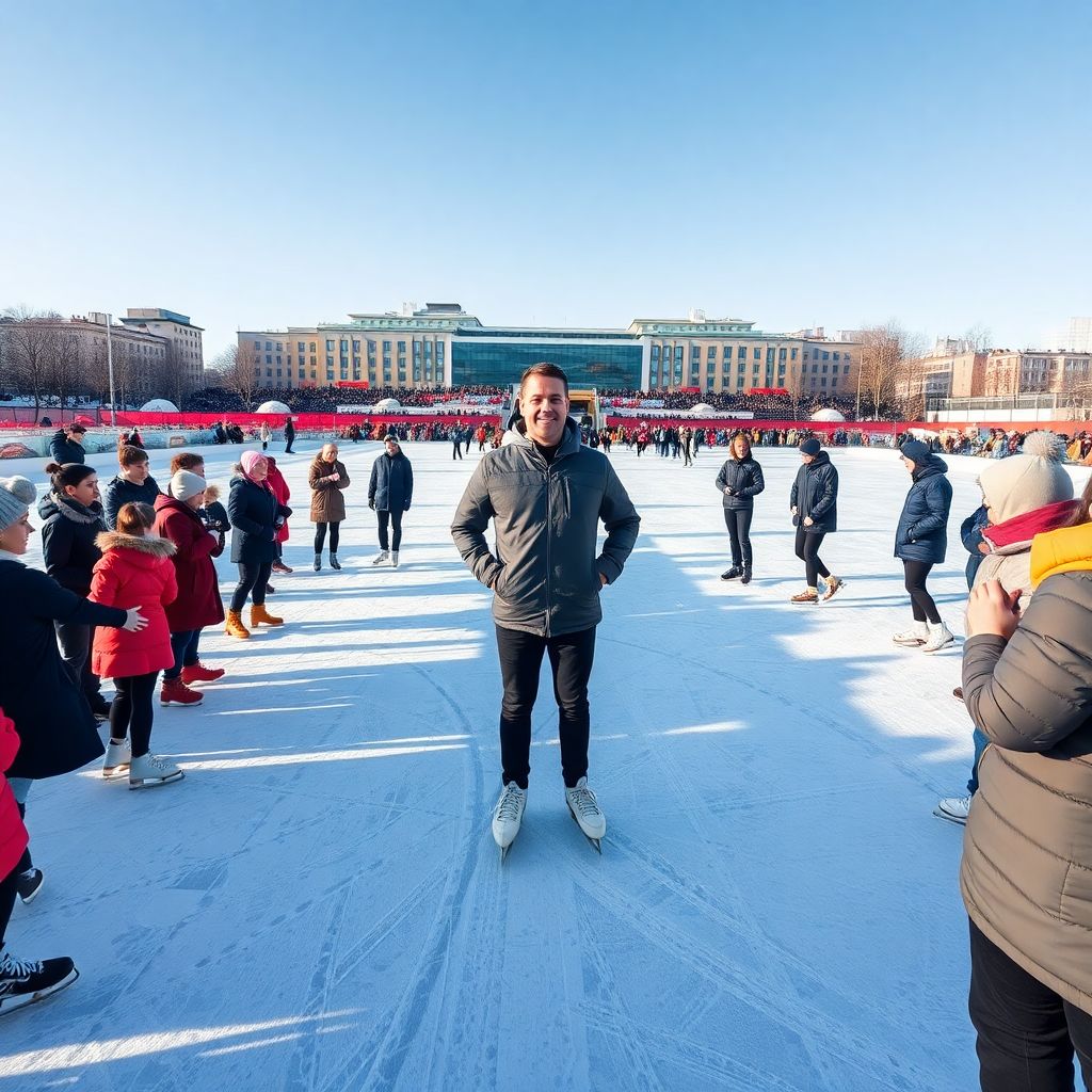 Даниил Глейхенгауз: мастер‑класс по фигурному катанию в Лужниках