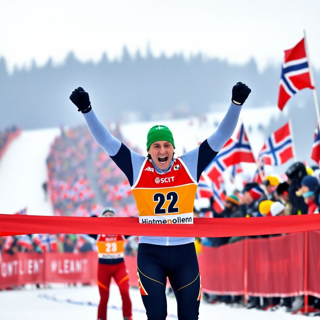 Коростелев 10‑й, экс‑биатлонист Хедегарт выигрывает полтинник в Холменколлене