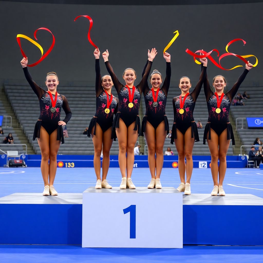 Чемпионат России по художественной гимнастике: фото стартов академии Алины Кабаевой