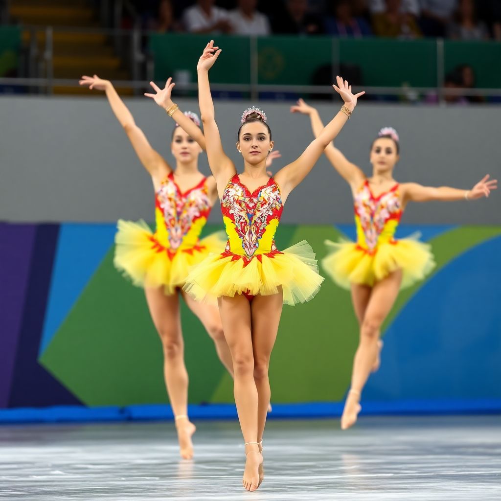 Российские звезды художественной гимнастики в liga iberdrola Испании